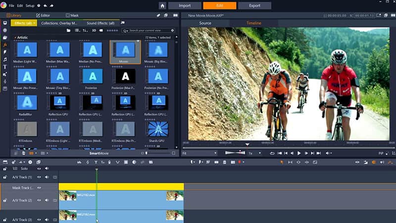 Apply an obscuring effect