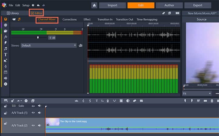 pinnacle studio 20 ultimate sound effects