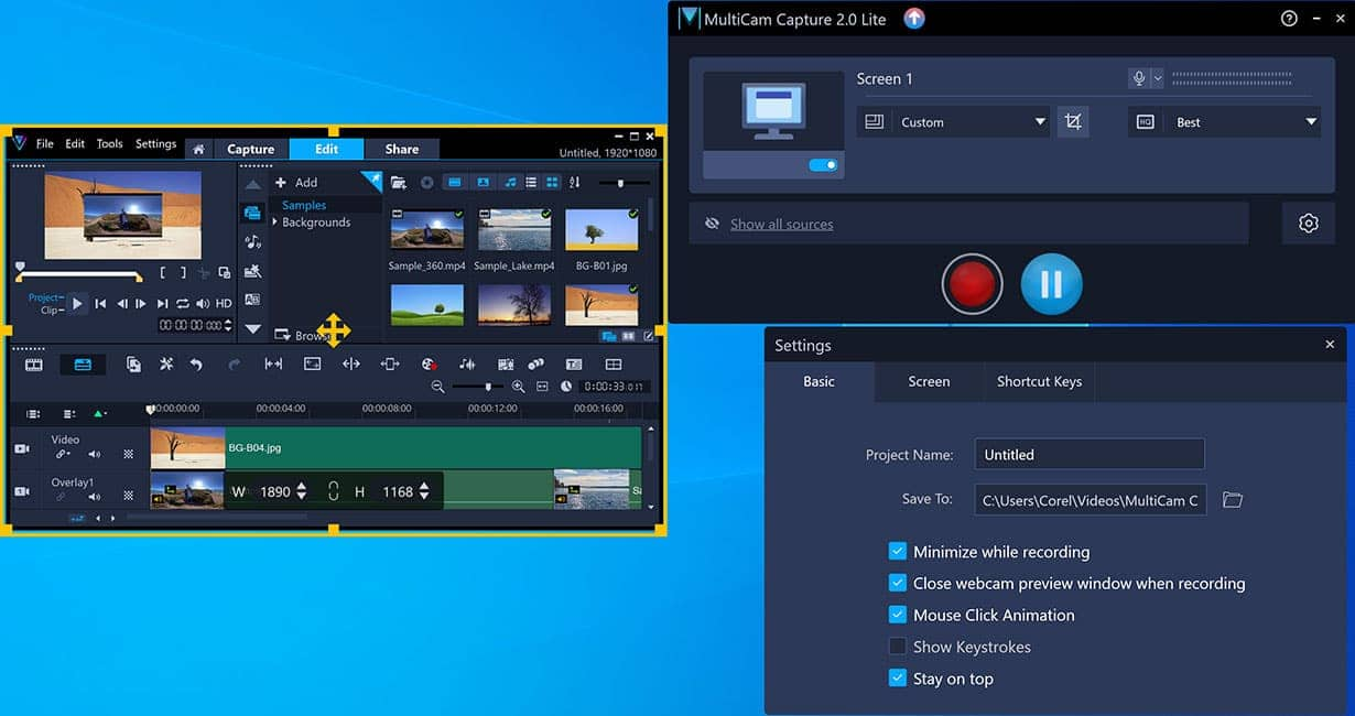 pinnacle video capture software free download