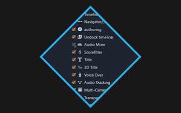 Customizable workspace