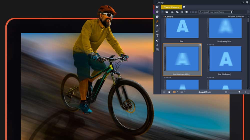 Jouez avec les effets de vitesse pour mettre l’action au centre de l’attention